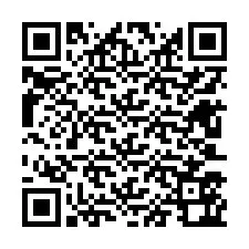 QR kód a telefonszámhoz +12603562192