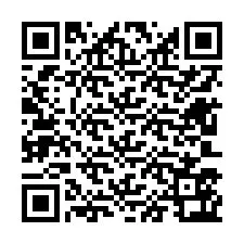 QR Code pour le numéro de téléphone +12603563116