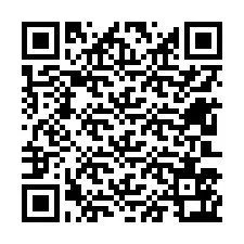 QR Code สำหรับหมายเลขโทรศัพท์ +12603563553