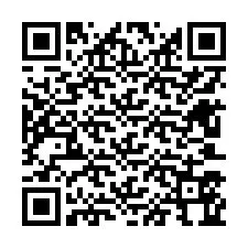 QR-koodi puhelinnumerolle +12603564082