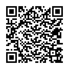 QR-koodi puhelinnumerolle +12603567043