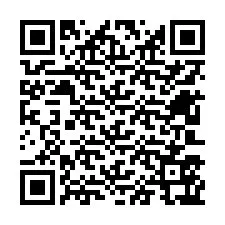 QR-code voor telefoonnummer +12603567153