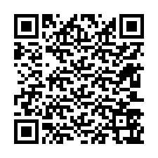 Kod QR dla numeru telefonu +12603567981