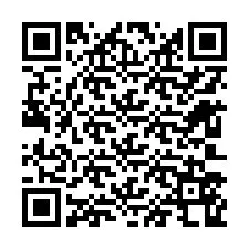 Codice QR per il numero di telefono +12603568211