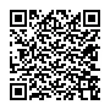 QR kód a telefonszámhoz +12603568399