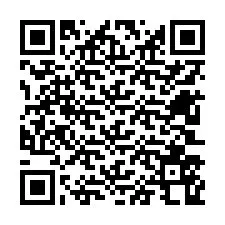 Codice QR per il numero di telefono +12603568763