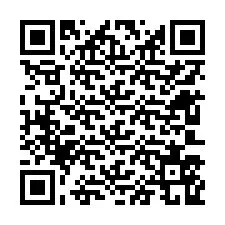 QR-Code für Telefonnummer +12603569514