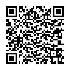 QR-koodi puhelinnumerolle +12603569808