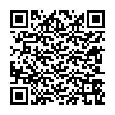 Codice QR per il numero di telefono +12603569894