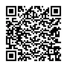 Kode QR untuk nomor Telepon +12603569895