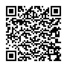 Codice QR per il numero di telefono +12603594600