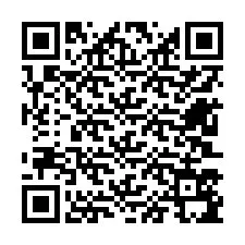 Codice QR per il numero di telefono +12603595477