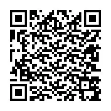 Kode QR untuk nomor Telepon +12603595478