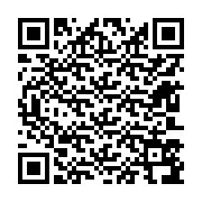 Codice QR per il numero di telefono +12603596445