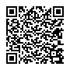 QR-код для номера телефона +12603597106