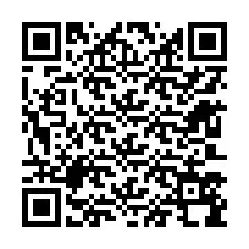 QR-koodi puhelinnumerolle +12603598445