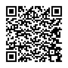 Código QR para número de teléfono +12603598772