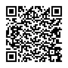 QR-code voor telefoonnummer +12603599952