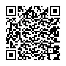 Kode QR untuk nomor Telepon +12603834099