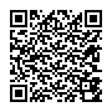 QR-code voor telefoonnummer +12603850121