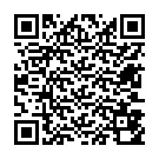 Kod QR dla numeru telefonu +12603850587