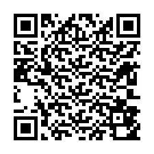 Código QR para número de teléfono +12603850701