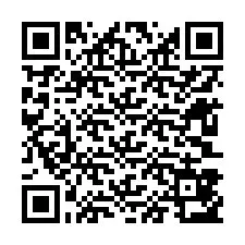 QR код за телефонен номер +12603853430