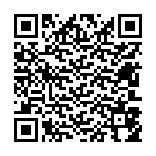 Codice QR per il numero di telefono +12603854543
