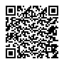 Kode QR untuk nomor Telepon +12603854877