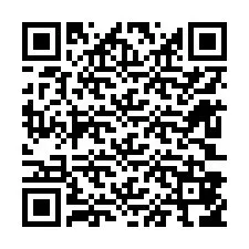 QR код за телефонен номер +12603856221