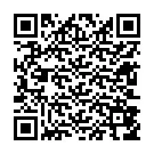 Código QR para número de teléfono +12603856694