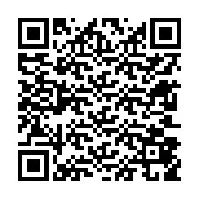 Codice QR per il numero di telefono +12603859388