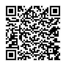 Código QR para número de telefone +12603859389