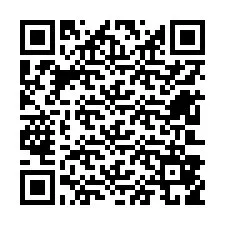 QR-koodi puhelinnumerolle +12603859657