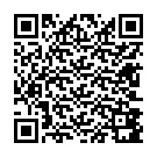 Kode QR untuk nomor Telepon +12603881296