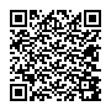 QR-код для номера телефона +12603881373