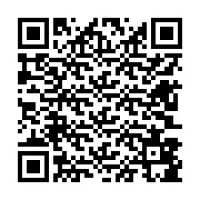 QR код за телефонен номер +12603885536