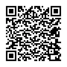 QR код за телефонен номер +12604020207