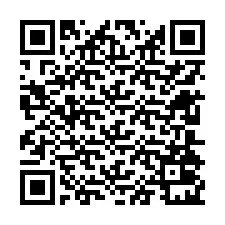 QR код за телефонен номер +12604021958