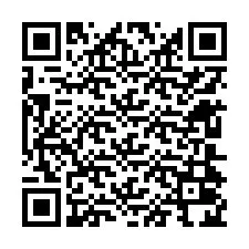 QR-code voor telefoonnummer +12604024054