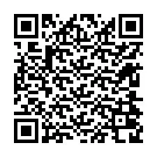 QR-code voor telefoonnummer +12604028081