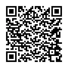 Kode QR untuk nomor Telepon +12604028891