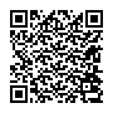 QR kód a telefonszámhoz +12604037755