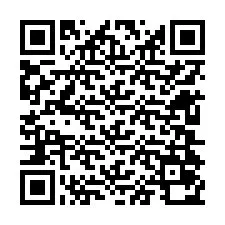 QR-Code für Telefonnummer +12604070474