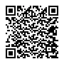 QR-code voor telefoonnummer +12604077933