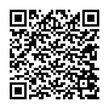 QR Code สำหรับหมายเลขโทรศัพท์ +12604077934