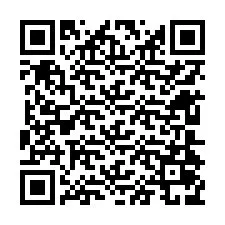 QR-kood telefoninumbri jaoks +12604079154