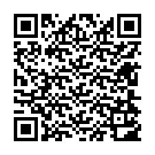 QR-code voor telefoonnummer +12604102116