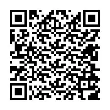 QR Code สำหรับหมายเลขโทรศัพท์ +12604106866