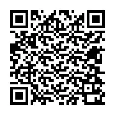 QR-code voor telefoonnummer +12604120173